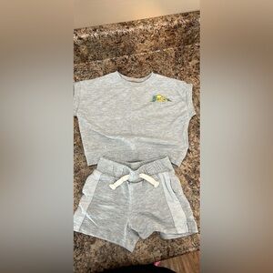 Wonder Nation Gray and Brown Top